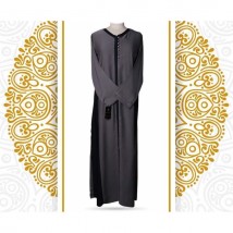 Classic Collection - Charcoal Color Abaya