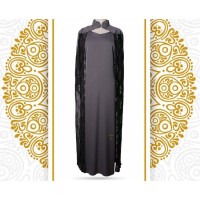 Abaya overlayer in Black Color