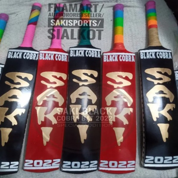 Original Warranty SAKI Cricket Bat Tape Ball Cricket Bat Full Cane