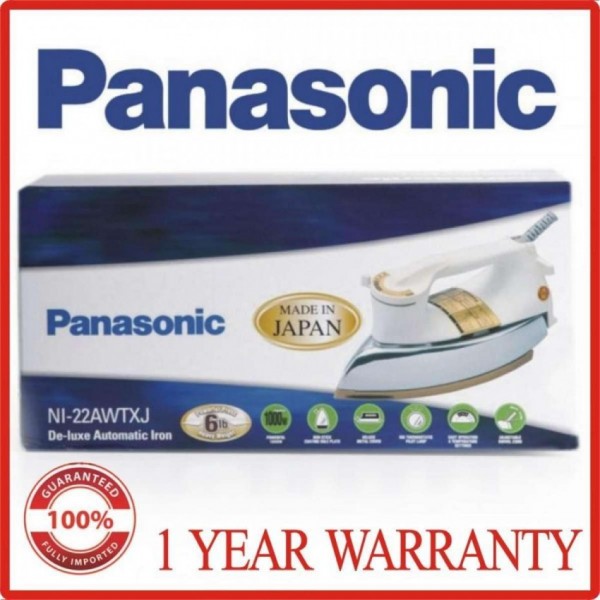 Panasonic NI-22AWT Deluxe Automatic Dry Iron - 1 Year Brand Warranty