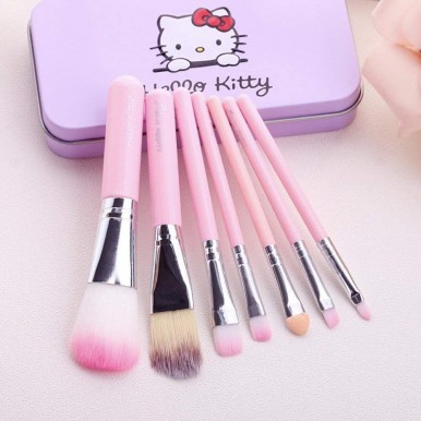 Hello Kitty 7 Makeup Brushes