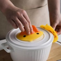 Little Yellow Duck Cartoon Protective Pot Holder