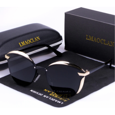 Women Polarised Sunglasses Luxury Fashion Cat Eye Style LMAOCLAN  Brand Female Sunglasses