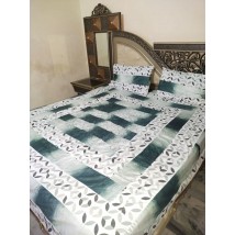3pc Cotton Patch Work Bedsheet