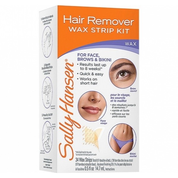 Sally Hansen Hair Remover Wax Strips 34 Buyon.pk