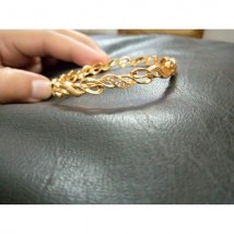 Gold platted bangle