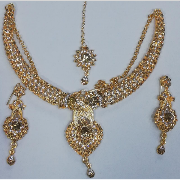 1 Karat Style Lead Set for Her Champagne Colour - Buyon.pk