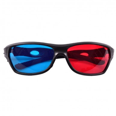 3d Glasses Red Blue Cyan 3d Anaglyph Glasses for Laptop, TV