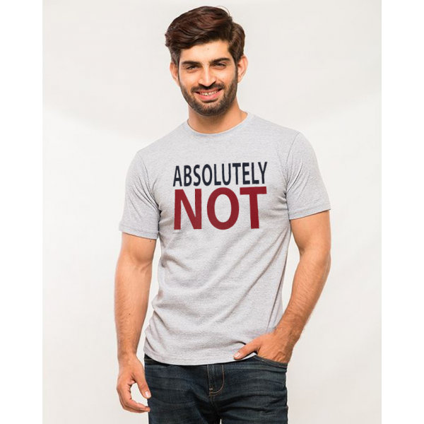 Absolutely Not Printed Cotton T shirt 