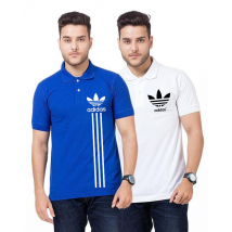 Pack of 02 Adidas Cotton Polo Shirts For Him