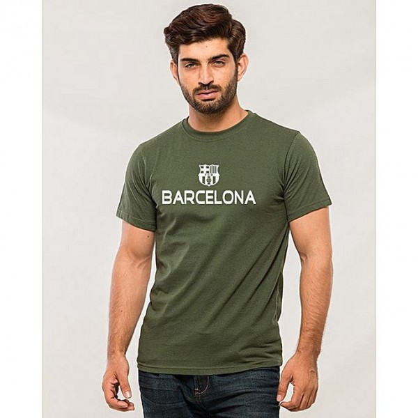 Barcelona Printed T shirt For Him