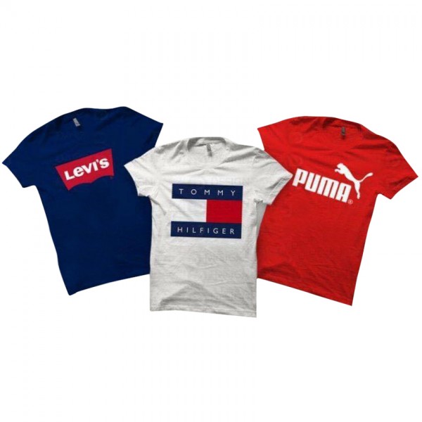 Pack of 03 Branded T shirts for him