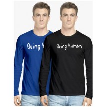Pack of 02 Full Sleeves Being human T shirts