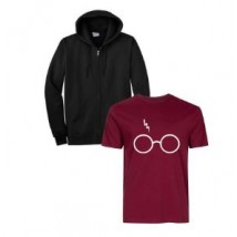Bundle of Zipper and Harry Potter Graphics T shirt
