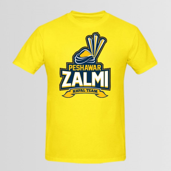 PSL Peshawar Zalmi Printed T-shirt