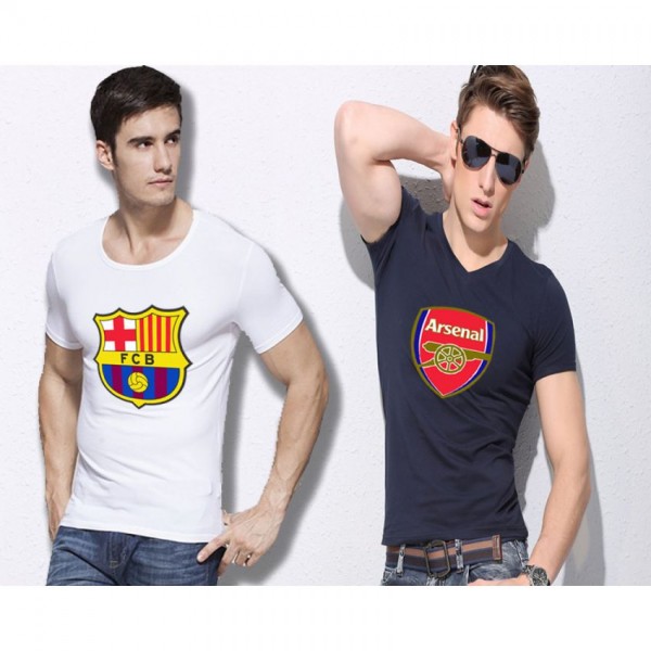 Pack of 02 Football Club TShirts For Him