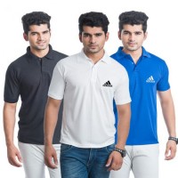 Pack Of 03 Branded Style Polo T-Shirts For Him