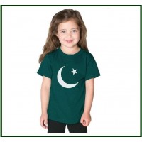 Green - Pakistan Kids T shirt For Boy / Girl