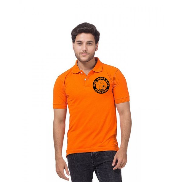 Orange John Cena Logo Polo Shirt