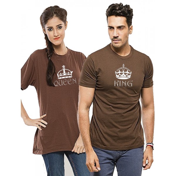 King en queen online shirt met datum