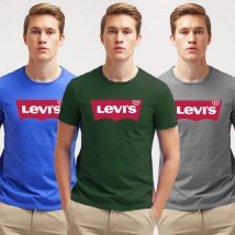 Pack of 03 Levis Cotton Printed shirts for Boys