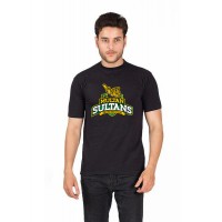 PSL Black Multan Sultan T shirt For Him 