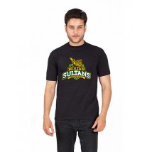 PSL Black Multan Sultan T shirt For Him 