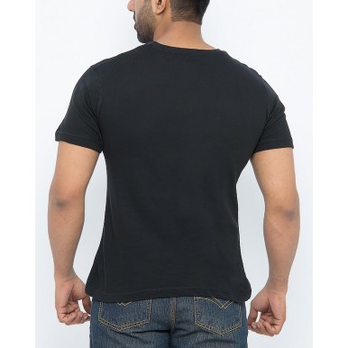 Black Numeric 4 Tshirts for Mens