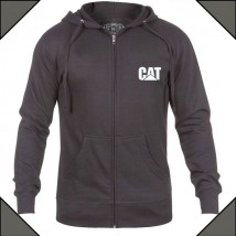CAT Logo Zipper Hoodie