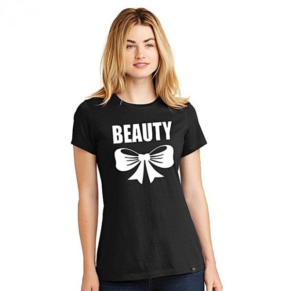 Black beauty printed t shirt for her