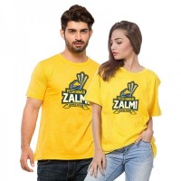 Pack of 2 Peshawar Zalmi T shirts for couples