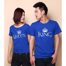 Printed T Shirt Bundle for King and Queen Couple