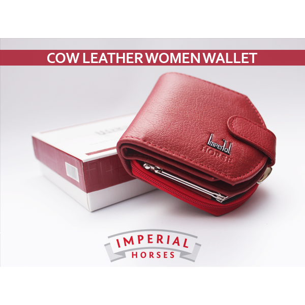 Imperial Horses Leather Wallet For Women Buyon.pk