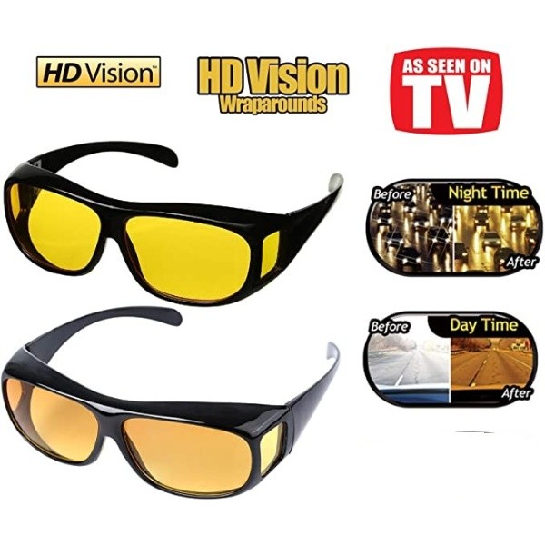 HD Vision Wraparound Sunglasses - Buyon.pk