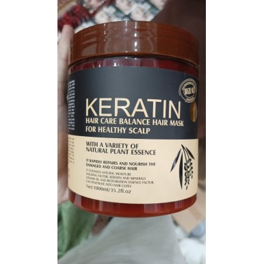 Unlock the Secret to Luscious Locks with Our 1000ml Keratin Hair Mask