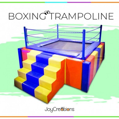 6 x 6 Soft Padded Boxing Trampoline