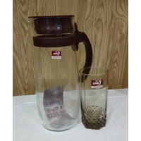 Water Set - 1 jug and 6 glasses