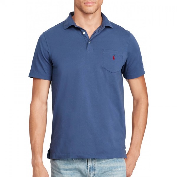 Polo Shirt in Blue Color