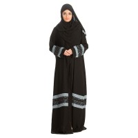 Black Nadha Abaya For Women - AIP-009