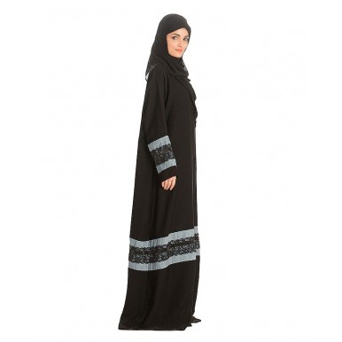 Black Nadha Abaya For Women - AIP-009