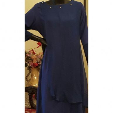 Irum Fawwad Classics Partywear Dress Fabric Chiffon P3