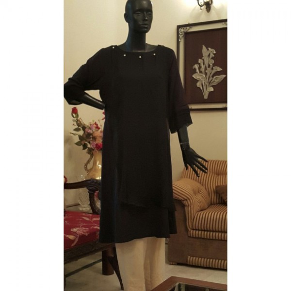 Irum Fawwad Classics Partywear Dress Fabric Chiffon P4