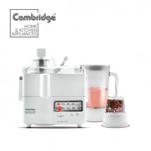 Cambridge JB400 - 3-in-1 Juicer Blender in White Colour