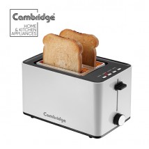 Cambridge TT318 - Toaster in Silver Color