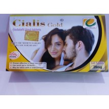 Cialis 20mg 6 Tablets Card Gold (Made In UK)