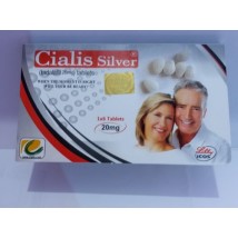 Cialis 20mg Silver 6 Tablets Card (Made In UK)