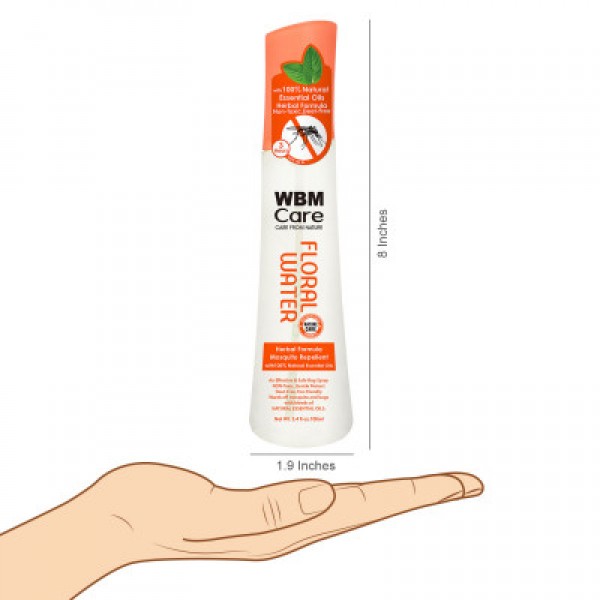 Buy WBM Care Mosquito Repellent Floral Water Spray Protects from