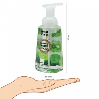WBM Care Gentle on Skin Foaming Hand Wash Apple and Kiwi-300ml