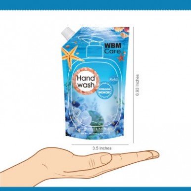 WBM Care High Quality Liquid Hand Wash Refill - 400 ML