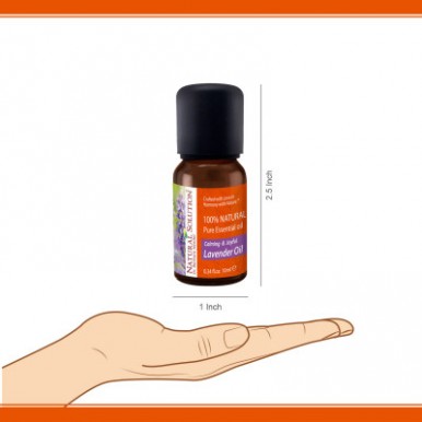 Natural Solution Organic Essential Oil Lavender -10 ml